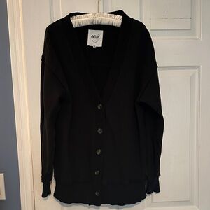 Aerie Classic Black Cardigan